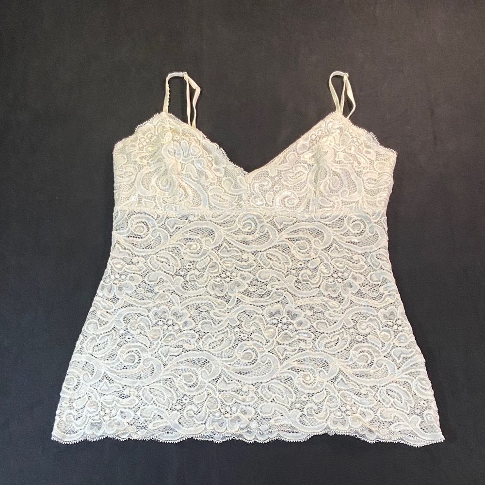 Guess White Lace Camisole
